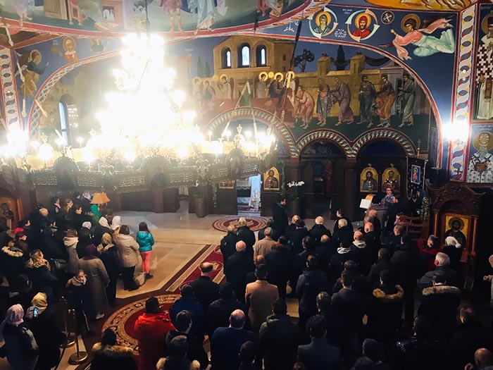 Света литургија у Диселдорфу