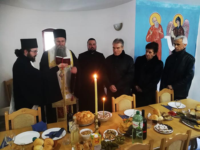 Епископ Јоаникије служио у манастиру Калудра