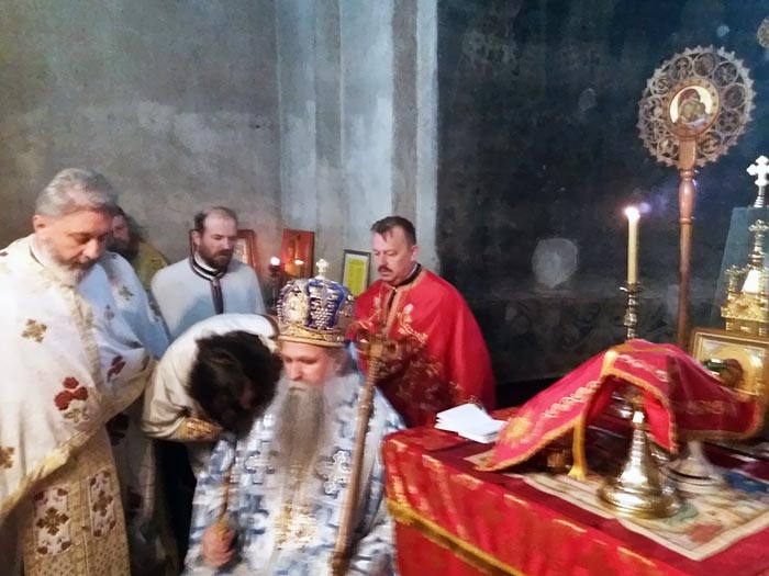 Рукоположења у манастиру Ђурђеви Ступови