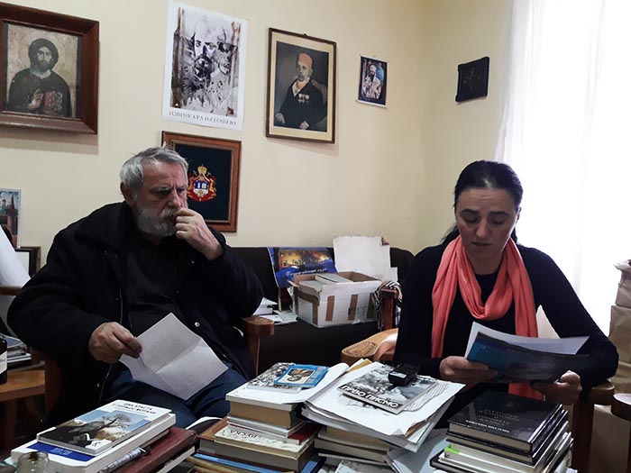 Конференција за новинаре Књижевног друштва „Његош“