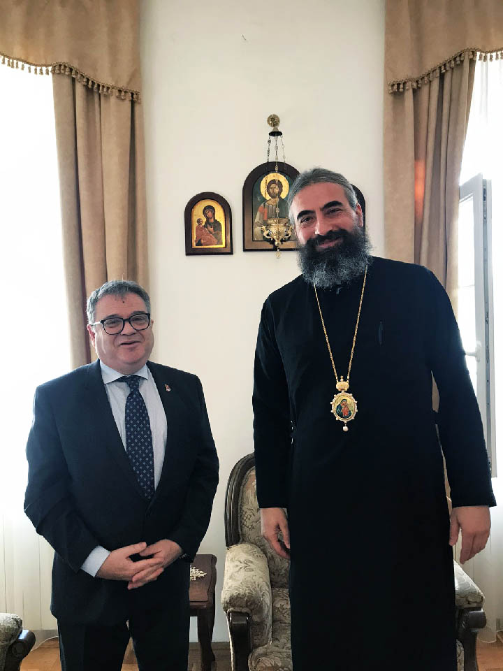 Епископ Методије примио амбасадора Француске у Црној Гори