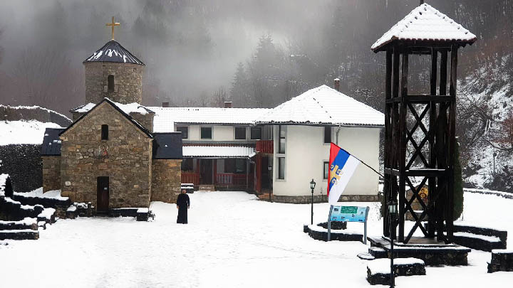 Епископ Методије богослужио у манастиру Калудра