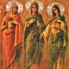Св. муч. Агапија, Хионија и Ирина