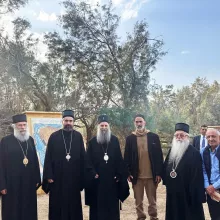 Патријарх Порфирије посетио место Крштења Господа и Спаса нашег Исуса Христа