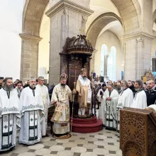 Архијерејска Литургија у Саборном Храму Светог Василија Острошког у Никшићу