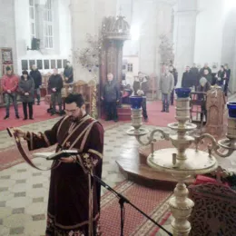 Молебан на почетку Нове године у Саборном храму у Никшићу