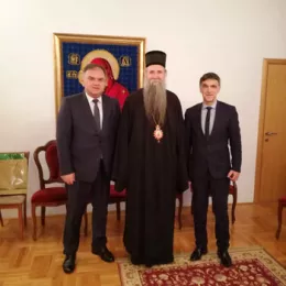 Предсједник Иванић посјетио Епархију будимљанско-никшићку
