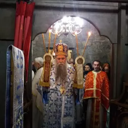 Епископ Јоаникије служио Литургију у бјелопољском Саборном храму