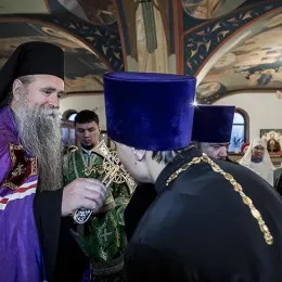 Свечано прослављена слава храма Светог Серафима Саровског у Полисаеву