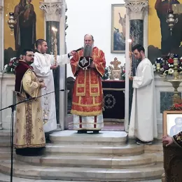 Епископ Јоаникије на Бадњи дан служио Литургију у никшићком Саборном храму