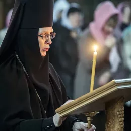 Свечано бденије у Покровском манастиру