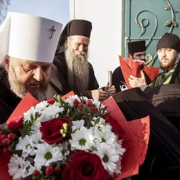 Свечано бденије у Покровском манастиру