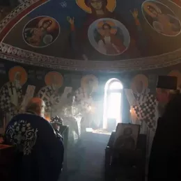 Литургијско сабрање у манастиру Косијерево