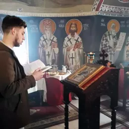 Литургијско сабрање у манастиру Косијерево