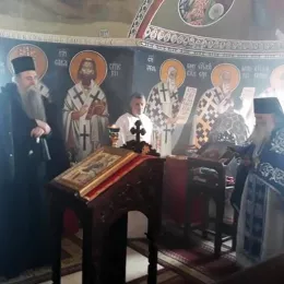 Литургијско сабрање у манастиру Косијерево