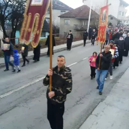Нa Литију до Бијелог Поља пјешачили из Шанчева: „Носимо мир и боримо се против безаконог закона“