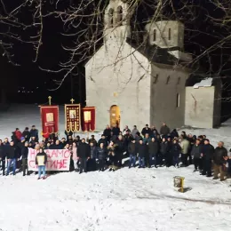 Молебан служен у Андријевици