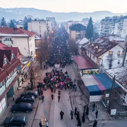 Литија за одбрану светиња у Беранама