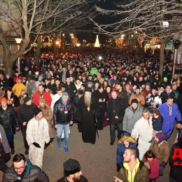 Молитвену литију  у Никшићу предводио Епископ Јоаникије