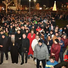Молитвену литију  у Никшићу предводио Епископ Јоаникије