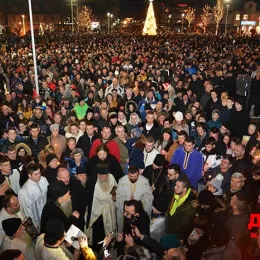 Молитвену литију  у Никшићу предводио Епископ Јоаникије