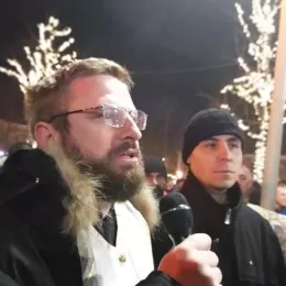 О. Дарко Ђого на литији у Никшићу: Нису ово само литије, то су линије духовне одбране части, образа, поштења, светосавског и његошевског етоса