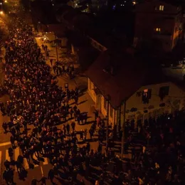 О. Дарко Ђого на литији у Никшићу: Нису ово само литије, то су линије духовне одбране части, образа, поштења, светосавског и његошевског етоса