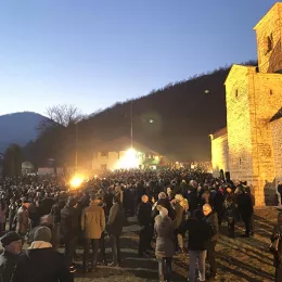 Епископ Јоаникије предводио свенародну Литију у Беранама: „Овдје се војује одлучујућа битка за будућност православља“