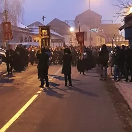 Литија и молебан у Бијелом Пољу: Закон о слободи вјероисповијести је велико безакоње