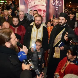 О. Слободан Јокић поручио у Никшићу: Не дамо светиње, јер у њима је наше биће 