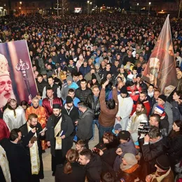 О. Слободан Јокић поручио у Никшићу: Не дамо светиње, јер у њима је наше биће 