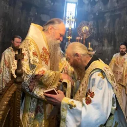 Епископ Јоаникије на Богојављење служио у манастиру Ђурђеви Ступови