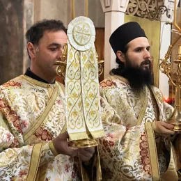 Епископ Јоаникије на Богојављење служио у манастиру Ђурђеви Ступови