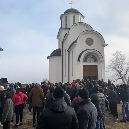 Прослављена слава храма Светог Евстатија Српског на Трепчи