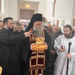 Прослављена слава храма Светог Евстатија Српског на Трепчи