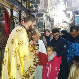 Богојављење у Бијелом Пољу прослављено Литургијом, литијом и пливањем за Часни крст