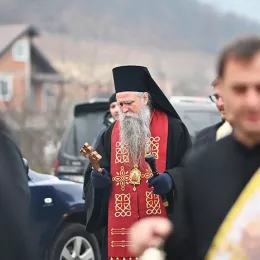 Литија и пливање за Часни крст у Беранама: Први до крста Александар Ралевић