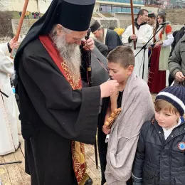 Литија и пливање за Часни крст у Беранама: Први до крста Александар Ралевић