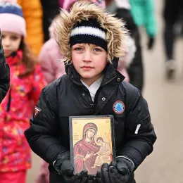 Литија и пливање за Часни крст у Беранама: Први до крста Александар Ралевић
