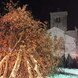 Распоред налагања бадњака у Епархији будимљанско-никшићкој ( 2020. године)