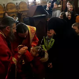 Епископ Јоаникије на Савиндан у Ђурђевим Ступовима