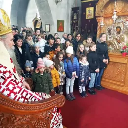 Епископ Јоаникије на Савиндан у Ђурђевим Ступовима