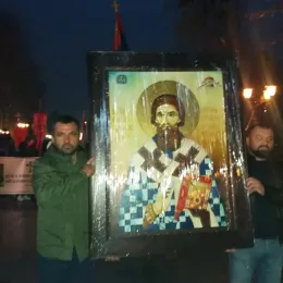 Једну од најбројнијих литија у Бијелом Пољу  предводио Владика Јоаникије