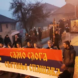 Једну од најбројнијих литија у Бијелом Пољу  предводио Владика Јоаникије