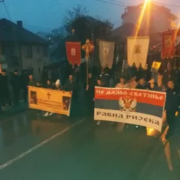 Једну од најбројнијих литија у Бијелом Пољу  предводио Владика Јоаникије