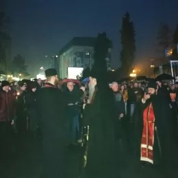 Једну од најбројнијих литија у Бијелом Пољу  предводио Владика Јоаникије