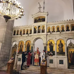 Епископ Јоаникије на Бадњи дан служио Литургију у никшићком Саборном храму