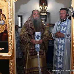 Епископи Јоаникије и Кирило богослужили у Цетињском манастиру