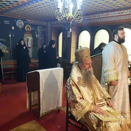 Архијерејска Литургија у Пећкој Патријаршији