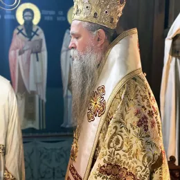 Архијерејска Литургија у Пећкој Патријаршији